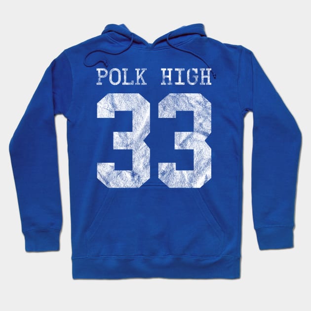 Al Bundy Polk High 33 Football Jersey Hoodie by portraiteam